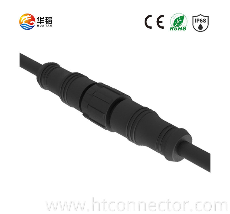 Small round waterproof connector